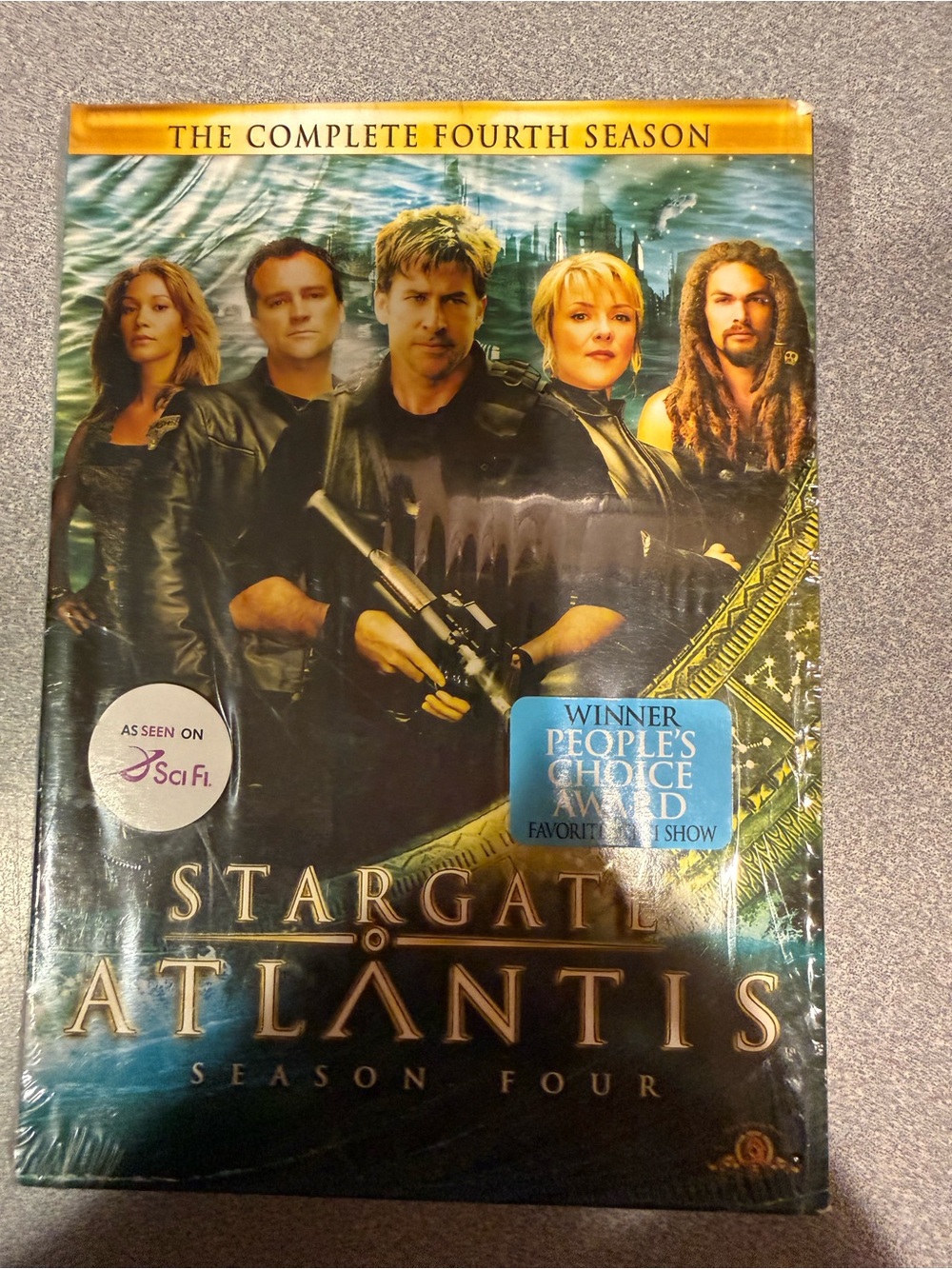 Stargate Atlantis Season Four DVD - Black Cover